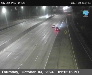 (C094) NB 805 : 47th Street (on ramp)