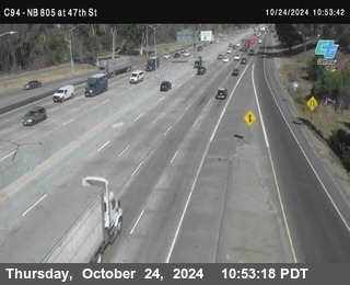 (C094) NB 805 : 47th Street (on ramp)