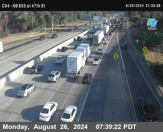 (C094) NB 805 : 47th Street (on ramp)