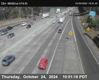 (C094) NB 805 : 47th Street (on ramp)