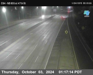 (C094) NB 805 : 47th Street (on ramp)