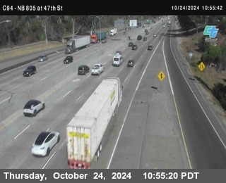 (C094) NB 805 : 47th Street (on ramp)