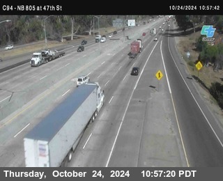 (C094) NB 805 : 47th Street (on ramp)