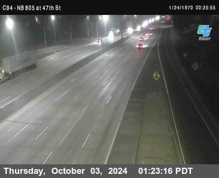 (C094) NB 805 : 47th Street (on ramp)