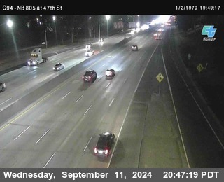 (C094) NB 805 : 47th Street (on ramp)