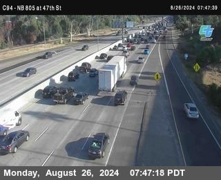 (C094) NB 805 : 47th Street (on ramp)