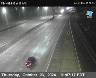 (C094) NB 805 : 47th Street (on ramp)