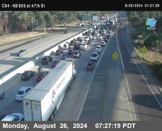 (C094) NB 805 : 47th Street (on ramp)