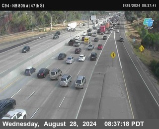 (C094) NB 805 : 47th Street (on ramp)