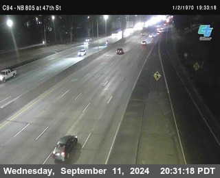 (C094) NB 805 : 47th Street (on ramp)