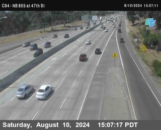 (C094) NB 805 : 47th Street (on ramp)