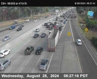 (C094) NB 805 : 47th Street (on ramp)