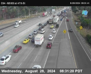 (C094) NB 805 : 47th Street (on ramp)