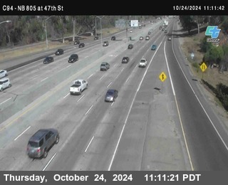 (C094) NB 805 : 47th Street (on ramp)