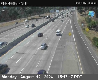 (C094) NB 805 : 47th Street (on ramp)