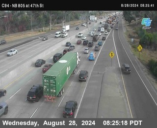 (C094) NB 805 : 47th Street (on ramp)