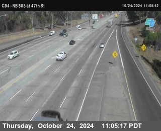 (C094) NB 805 : 47th Street (on ramp)