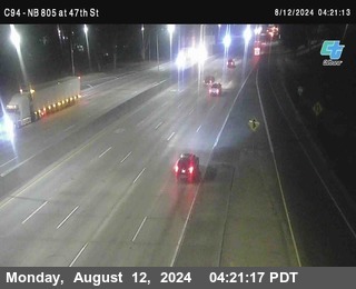 (C094) NB 805 : 47th Street (on ramp)