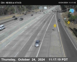 (C094) NB 805 : 47th Street (on ramp)