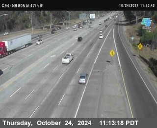 (C094) NB 805 : 47th Street (on ramp)