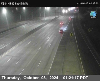 (C094) NB 805 : 47th Street (on ramp)