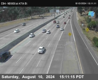 (C094) NB 805 : 47th Street (on ramp)