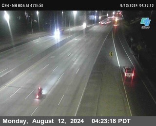 (C094) NB 805 : 47th Street (on ramp)