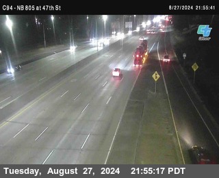 (C094) NB 805 : 47th Street (on ramp)