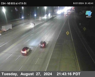 (C094) NB 805 : 47th Street (on ramp)