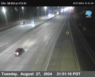 (C094) NB 805 : 47th Street (on ramp)