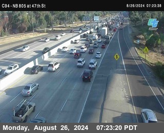 (C094) NB 805 : 47th Street (on ramp)