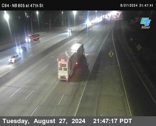 (C094) NB 805 : 47th Street (on ramp)