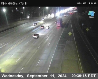 (C094) NB 805 : 47th Street (on ramp)