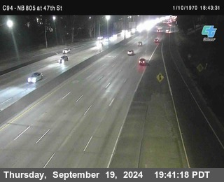 (C094) NB 805 : 47th Street (on ramp)