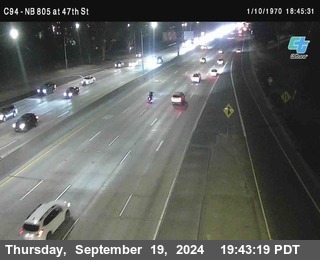 (C094) NB 805 : 47th Street (on ramp)