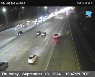 (C094) NB 805 : 47th Street (on ramp)