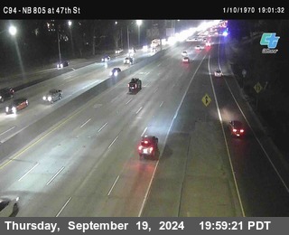 (C094) NB 805 : 47th Street (on ramp)