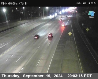 (C094) NB 805 : 47th Street (on ramp)