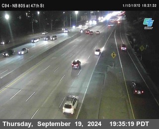 (C094) NB 805 : 47th Street (on ramp)