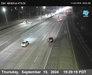 (C094) NB 805 : 47th Street (on ramp)