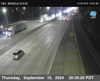 (C094) NB 805 : 47th Street (on ramp)