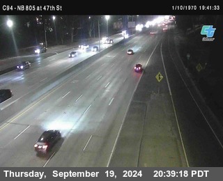 (C094) NB 805 : 47th Street (on ramp)