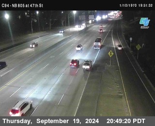 (C094) NB 805 : 47th Street (on ramp)