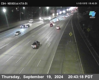 (C094) NB 805 : 47th Street (on ramp)