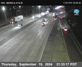 (C094) NB 805 : 47th Street (on ramp)