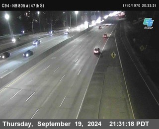 (C094) NB 805 : 47th Street (on ramp)