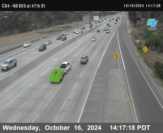 (C094) NB 805 : 47th Street (on ramp)