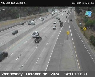 (C094) NB 805 : 47th Street (on ramp)