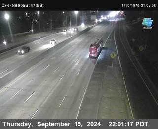 (C094) NB 805 : 47th Street (on ramp)