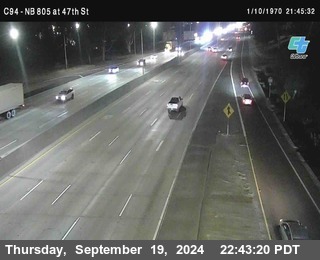 (C094) NB 805 : 47th Street (on ramp)